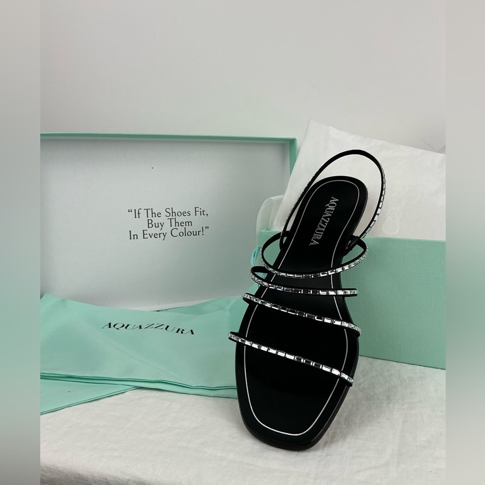 Aquazzura MISTICA SANDAL FLAT - 37 - Picture 9 of 12